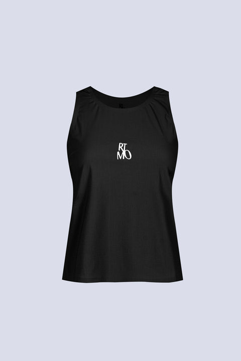 Running Tee - SUNSET Black