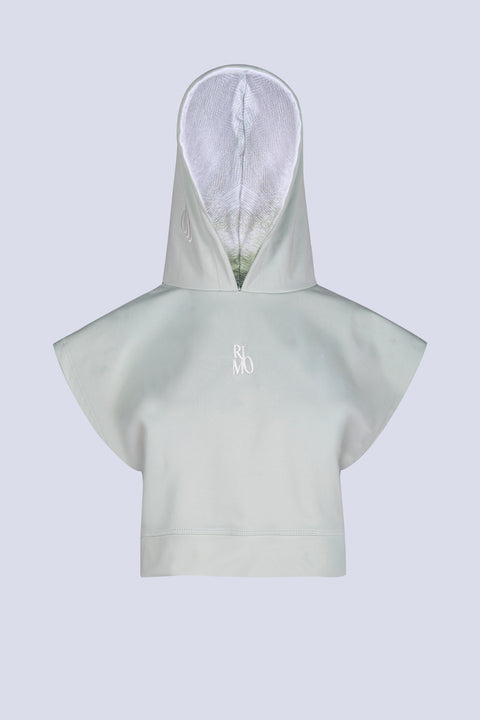 Crop Hoodie - MOTION Green