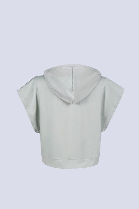 Crop Hoodie - MOTION Green