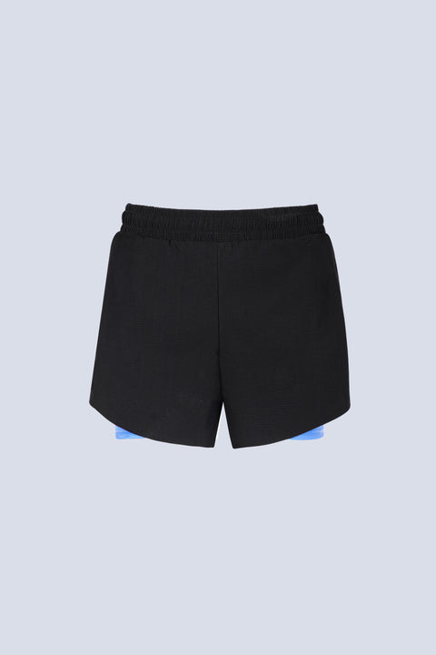 Shorts with liner - BEATS Black