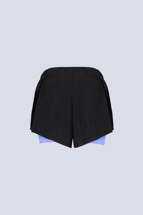 Shorts with liner - BEATS Black