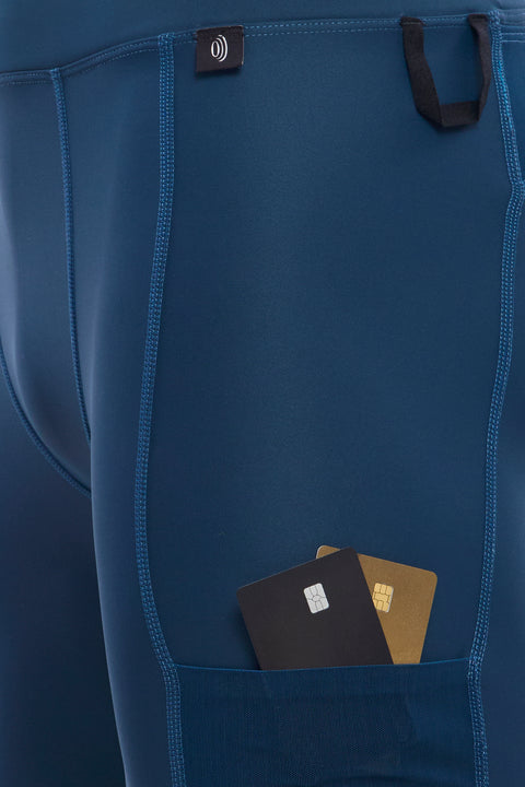 Compression Shorts - Insignia blue