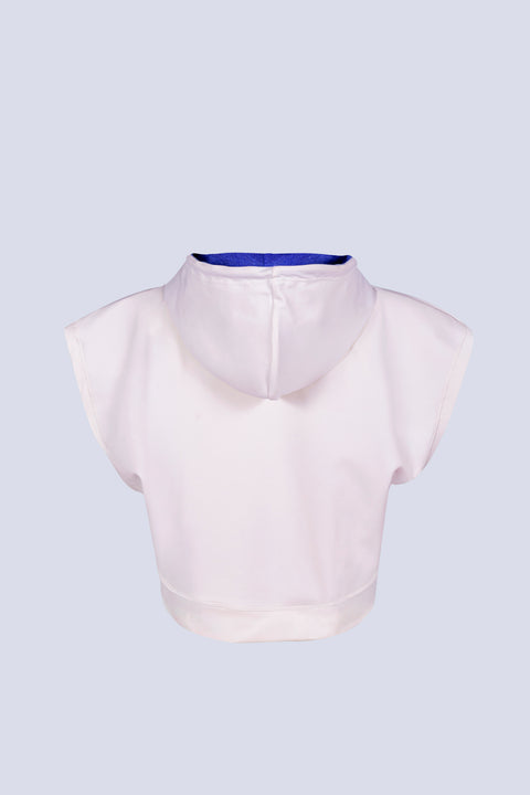 Crop Hoodie - MOTION Cream