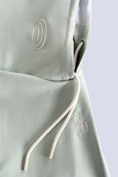 Crop Hoodie - MOTION Green